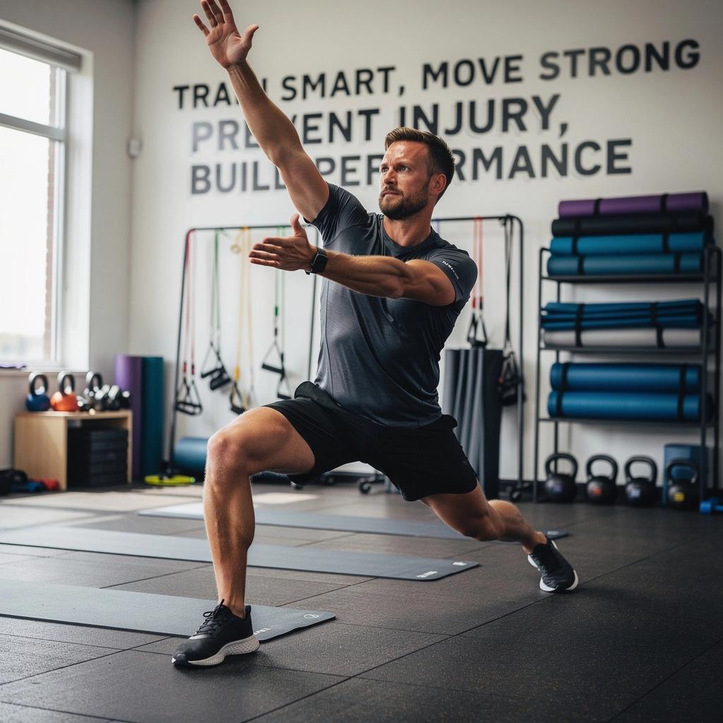 Mujer practicando una postura avanzada de yoga que mejora la resistencia física.